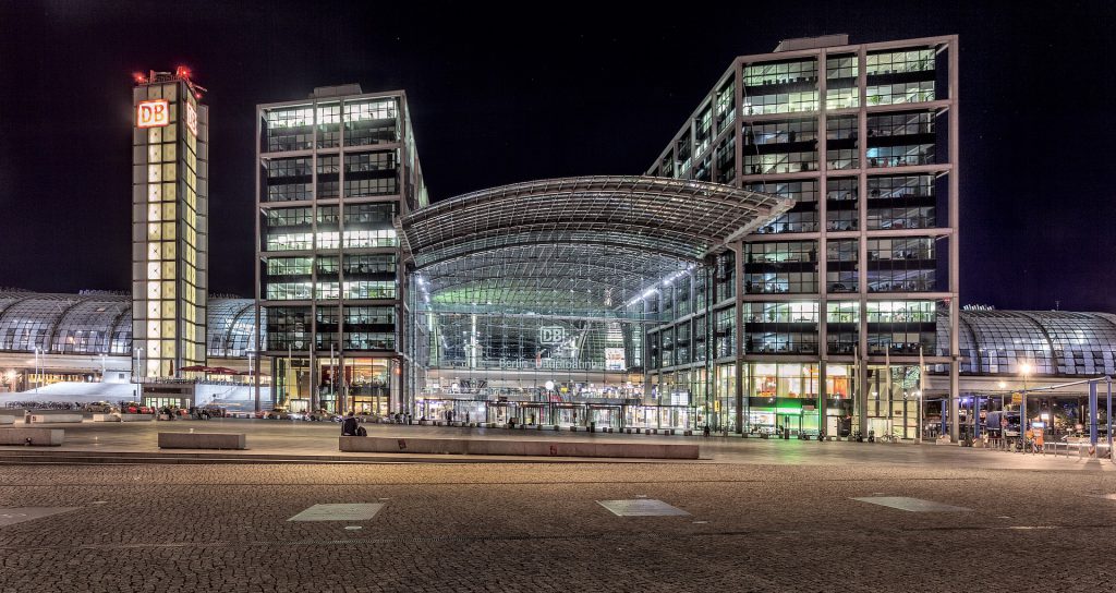 Foto des Berliner Hauptbahnhofs