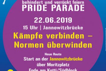 Pride Parade 2019 - Wir sind dabei